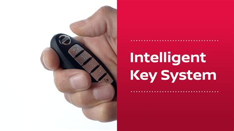 nissan intelligent key systems